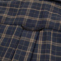 Black view 2 - FAHIZO Men's Plaid Button Down Dress Shirt Regular Fit Long Sleeve