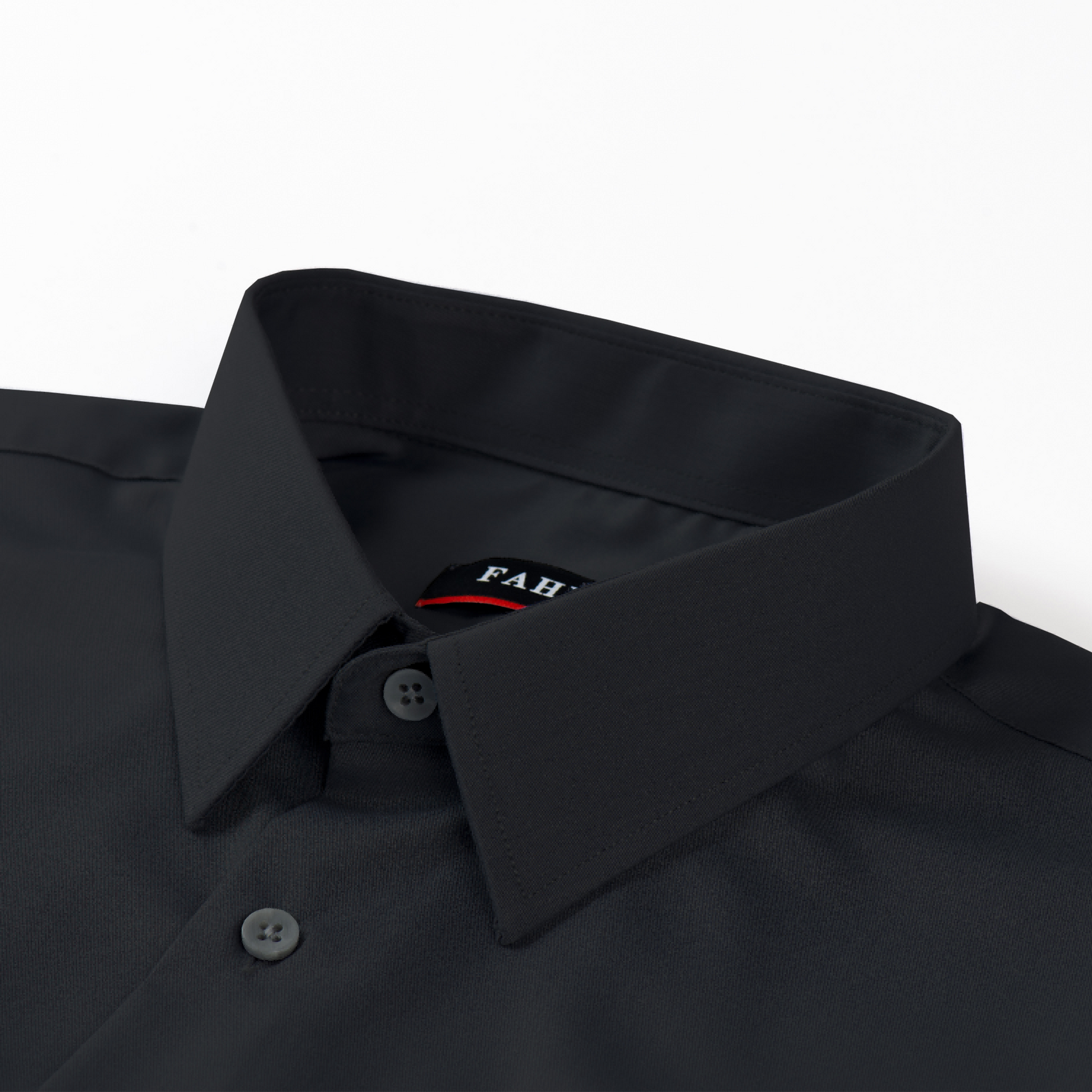 extra slim fit dress shirt The Black Tux Cotton Shirt-Extra In White Lightweight and breathable Button Down Extra Slim Fit