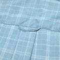 Green view 2 - FAHIZO Men's Plaid Button Down Dress Shirt Regular Fit Long Sleeve