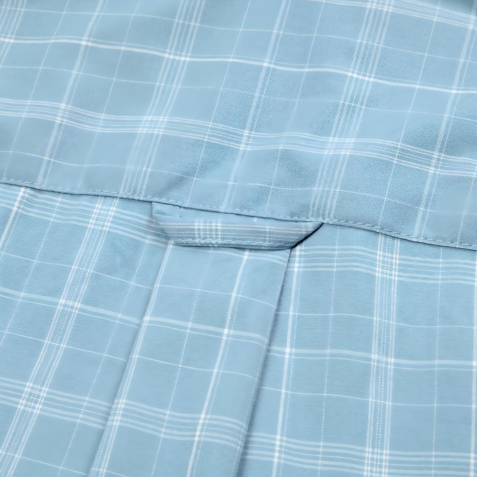 Green view 2 - FAHIZO Men's Plaid Button Down Dress Shirt Regular Fit Long Sleeve