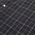 Black view 4 - FAHIZO Men's Plaid Button Down Dress Shirt Regular Fit Long Sleeve