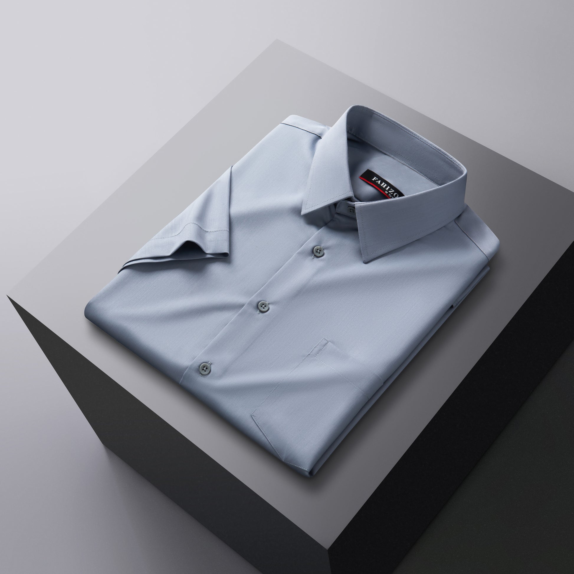 fahizo dress shirt FAHIZO Men's Short Sleeve Dress Shirt Regular Fit Solid Casual Busines Fahizo