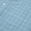 Green view 5 - FAHIZO Men's Plaid Button Down Dress Shirt Regular Fit Long Sleeve
